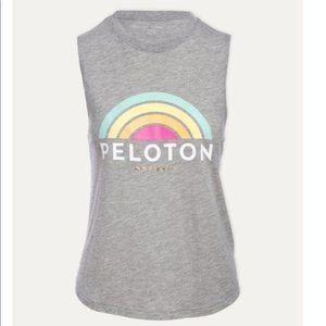 Peloton x Spiritual Gangster 🌈Rainbow Muscle Tank